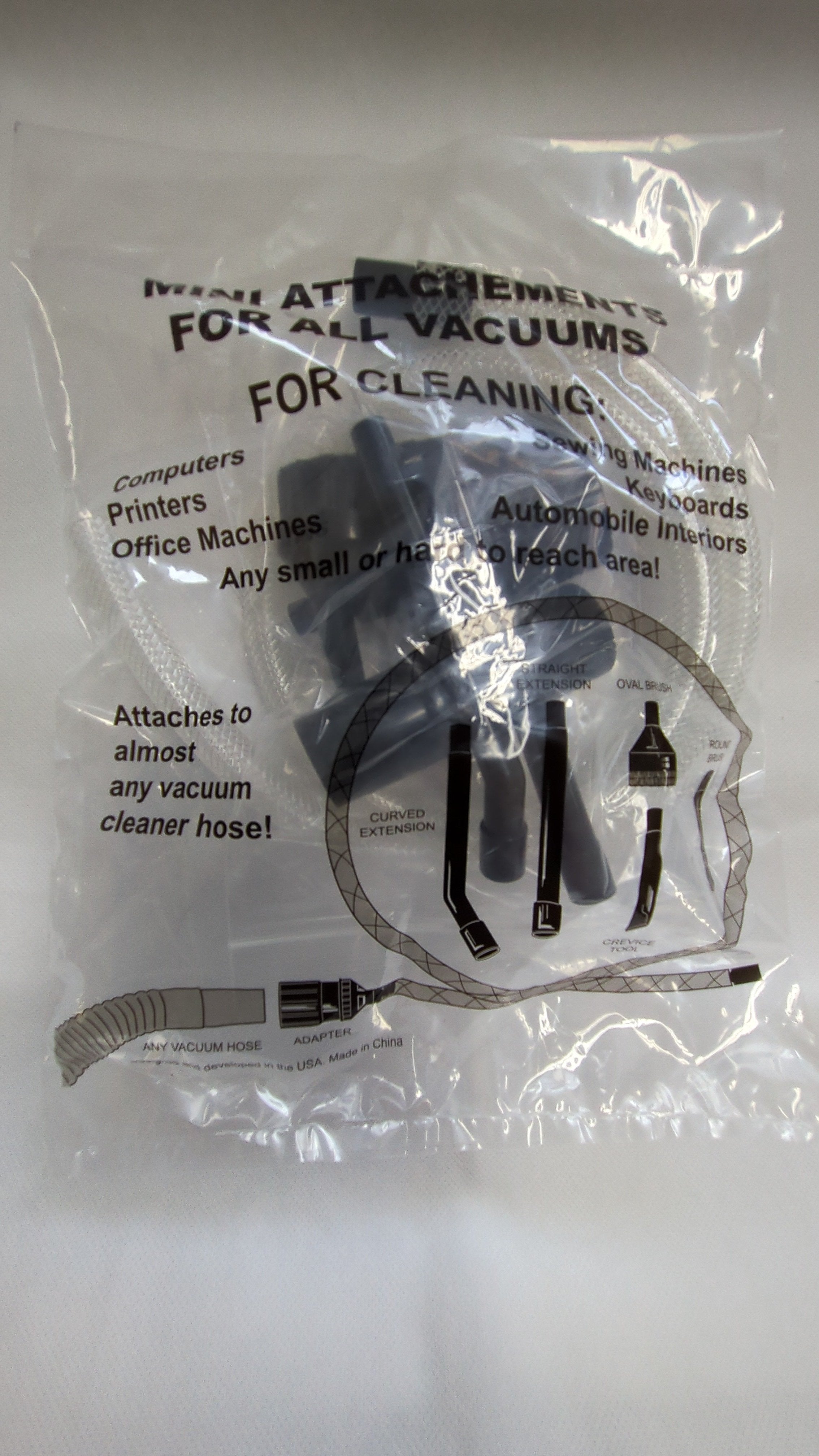 Universal Mini Vacuum Attachments Set