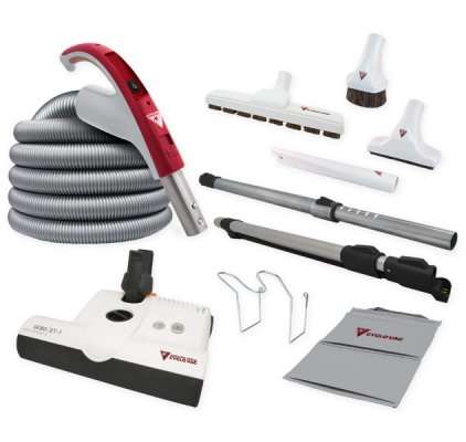 SEBO ET-1 35ft Central Vacuum Hose Kit - Dual Voltage