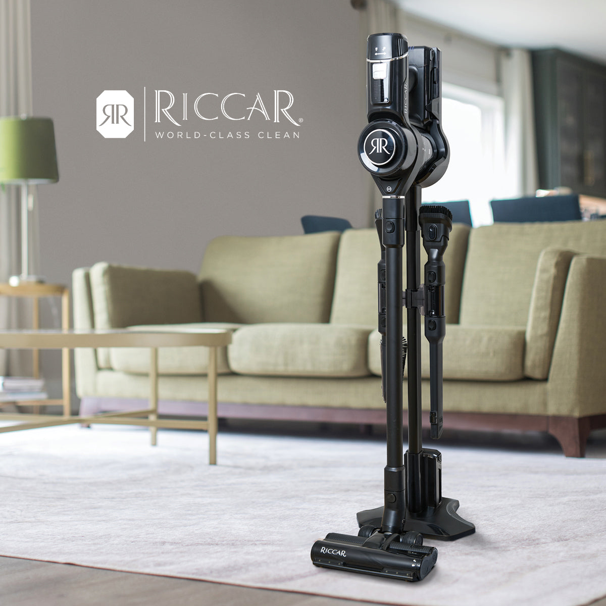 Riccar R65 Cordless Stick Vacuum - Lightweight & Powerful