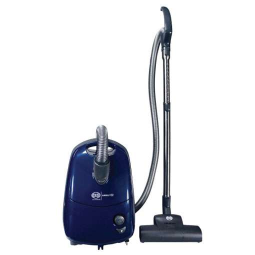 SEBO E2 Turbo Canister Vacuum - Powerful Dark Blue